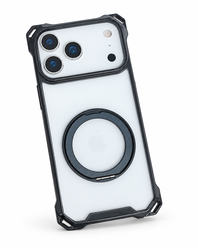 Gradient Clear Ring Stand Case for iPhone – product view 11