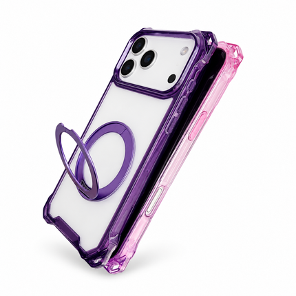 Gradient Clear Ring Stand Case for iPhone – product view 4