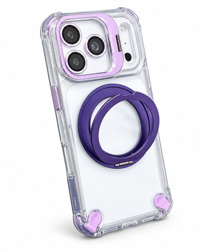 Magnetic Camera Ring Stand Case for iPhone product view