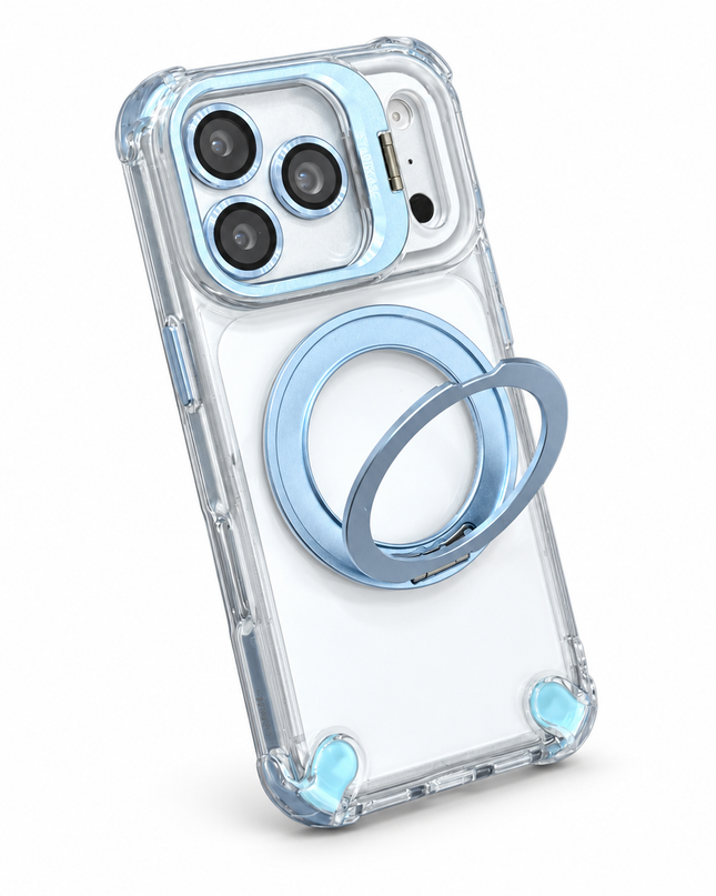 Magnetic Camera Ring Stand Case for iPhone product view