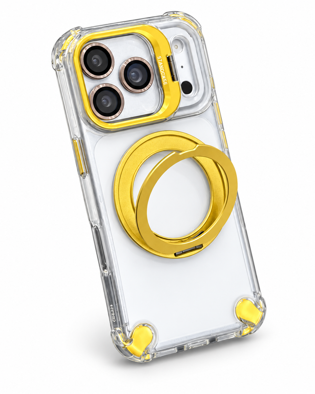 Magnetic Camera Ring Stand Case for iPhone product view
