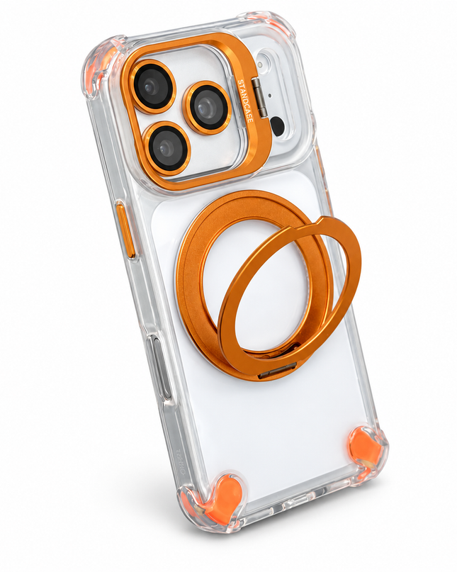 Magnetic Camera Ring Stand Case for iPhone product view