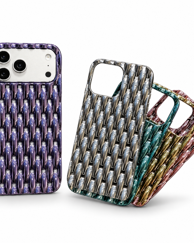 Metallic Weave Protective Case for iPhone - product view 1