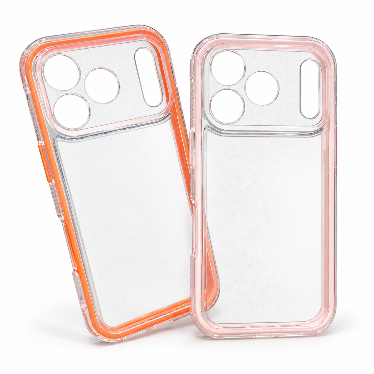 Colourful Clear Air-Cushion Case for iPhone