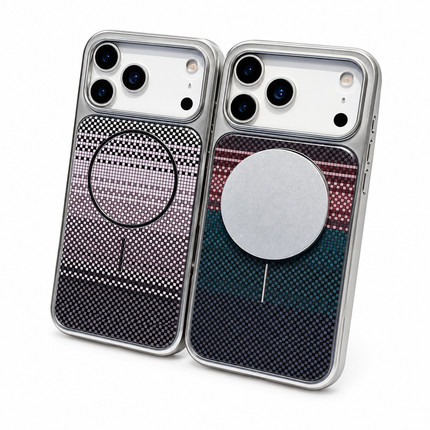 Plated Carbon Fibre MagSafe Armour Case for iPhone – product view 2