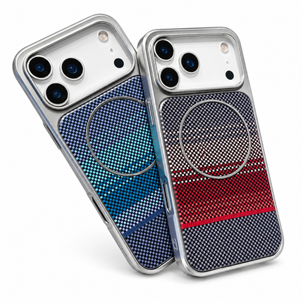 Plated Carbon Fibre MagSafe Armour Case for iPhone – product view 3