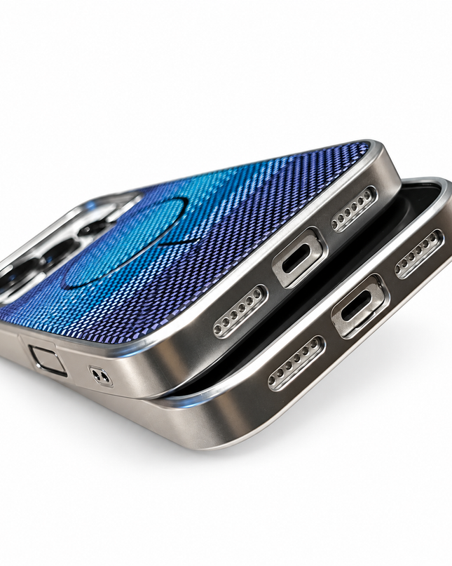 Plated Carbon Fibre MagSafe Armour Case for iPhone – product view 5