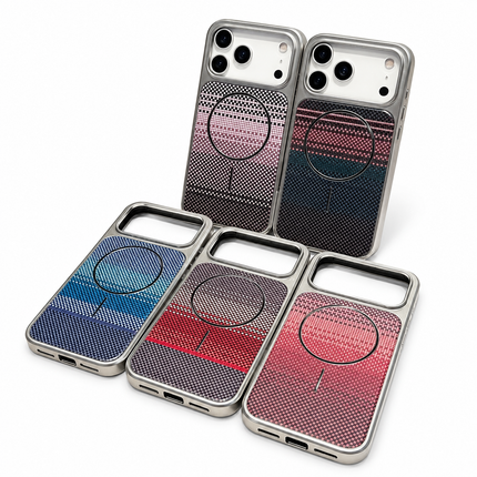 Plated Carbon Fibre MagSafe Armour Case for iPhone – product view 6