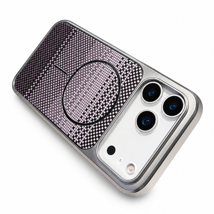 Plated Carbon Fibre MagSafe Armour Case for iPhone – product view 8