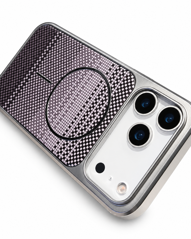 Plated Carbon Fibre MagSafe Armour Case for iPhone – product view 8