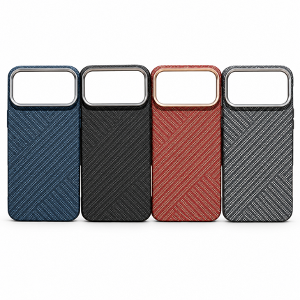 Carbon fibre case colour options
