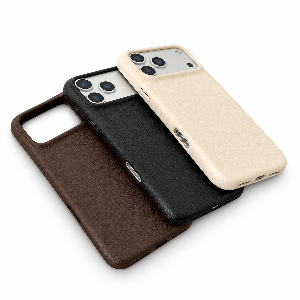 Leather Texture Soft Case for iPhone