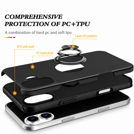 Magnetic Ring Holder Case for iPhone – product view 4