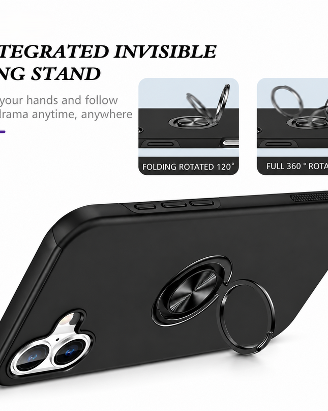 Magnetic Ring Holder Case for iPhone – product view 2