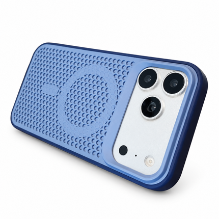 Mesh Cooling MagSafe Case for iPhone – blue product view