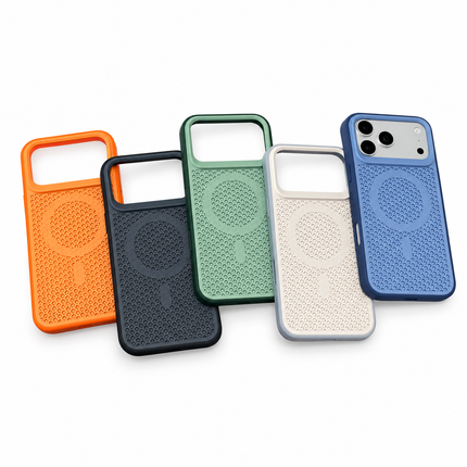 Mesh Cooling MagSafe Case for iPhone – colour options