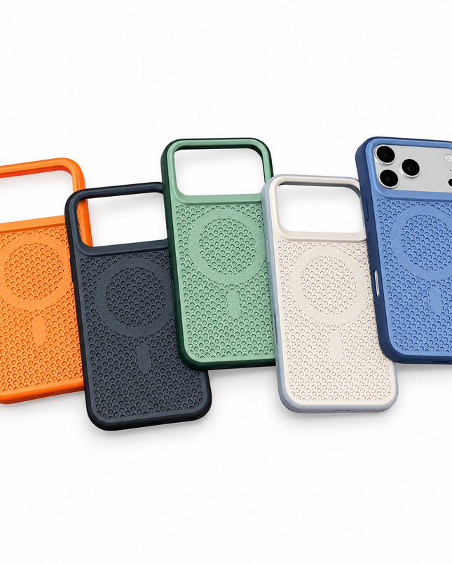Mesh Cooling MagSafe Case for iPhone – colour options
