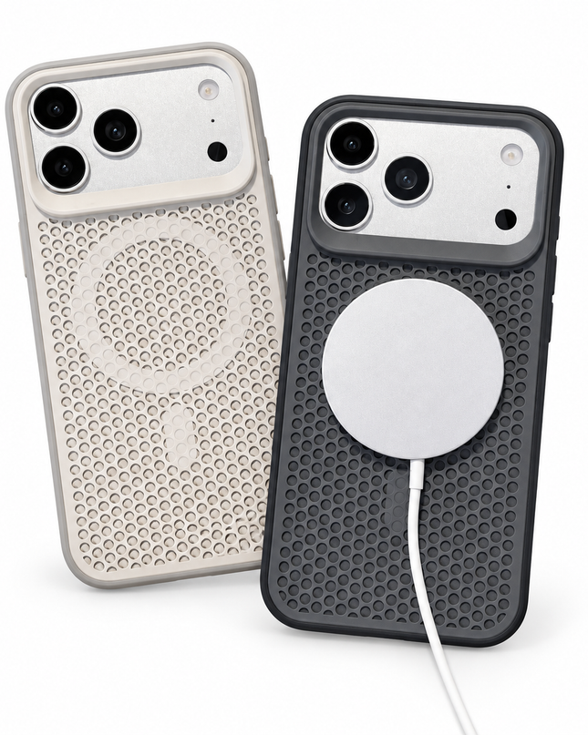 Mesh Cooling MagSafe Case for iPhone – MagSafe charging