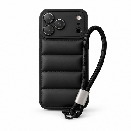 Puffer Silicone Lanyard Case for iPhone – product view 10