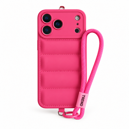 Puffer Silicone Lanyard Case for iPhone – product view 4