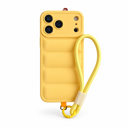 Puffer Silicone Lanyard Case for iPhone – product view 9