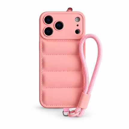 Puffer Silicone Lanyard Case for iPhone – product view 10