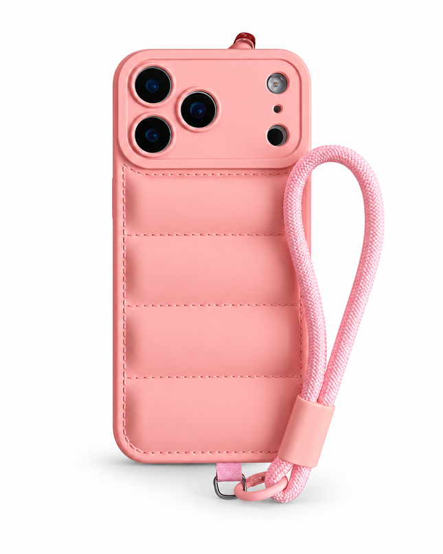 Puffer Silicone Lanyard Case for iPhone – product view 10